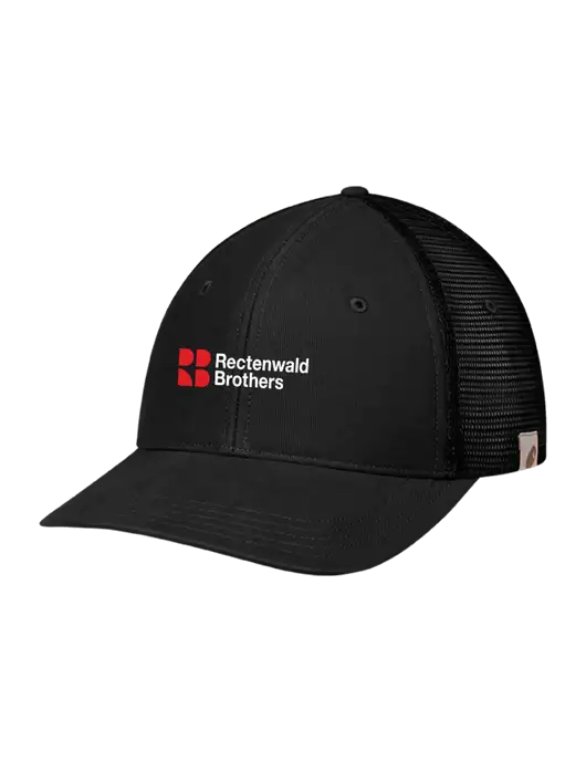 Carhartt Black Canvas Trucker Cap w/Rectenwald Brothers