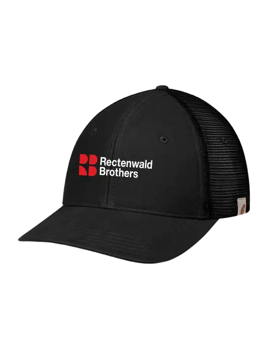 Carhartt Black Canvas Trucker Cap w/Rectenwald Brothers