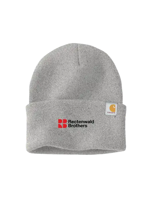 Carhartt Light Grey Heather Watch Cap 2.0 w/Rectenwald Brothers