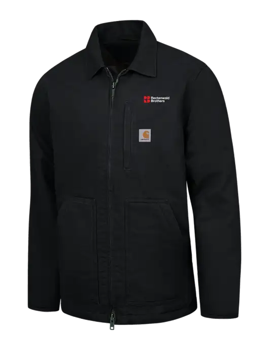 Carhartt Black Sherpa-Lined Coat w/Rectenwald Brothers