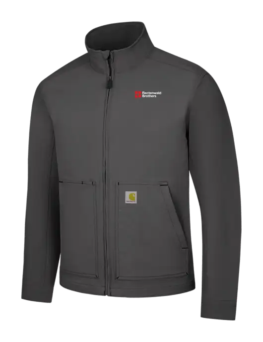 Carhartt Dark Grey Super Dux Soft Shell Jacket w/Rectenwald Brothers
