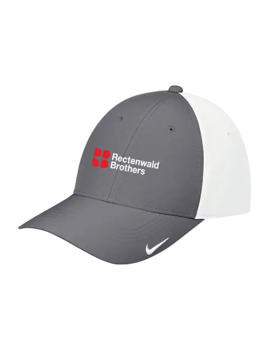 Nike Dark Grey/White Dri-FIT Legacy Cap w/Rectenwald Brothers