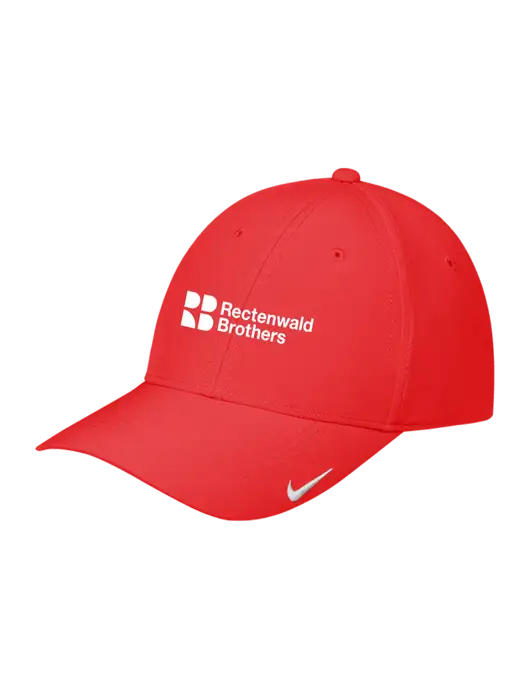 Nike Red Dri-FIT Legacy Cap w/Rectenwald Brothers
