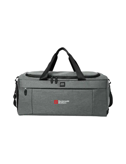 TravisMathew Dark Grey Heather Duration Duffel w/Rectenwald Brothers