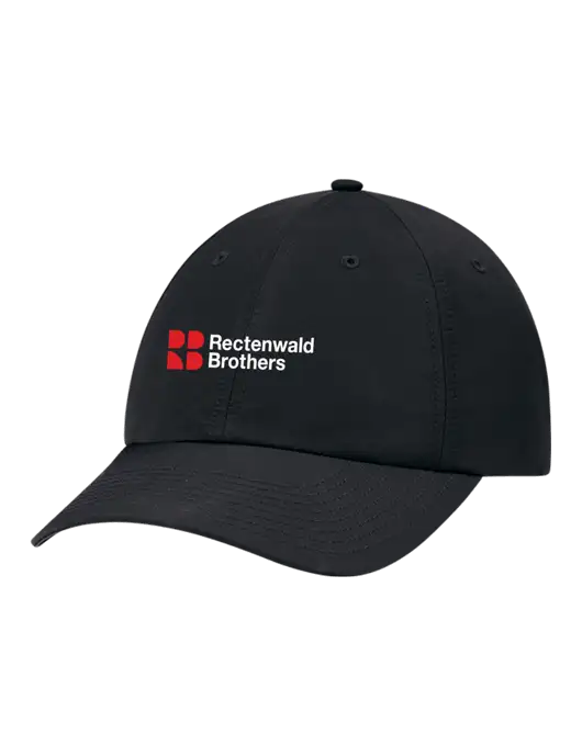 Richardson Relaxed Performance Lite Black Cap w/Rectenwald Brothers
