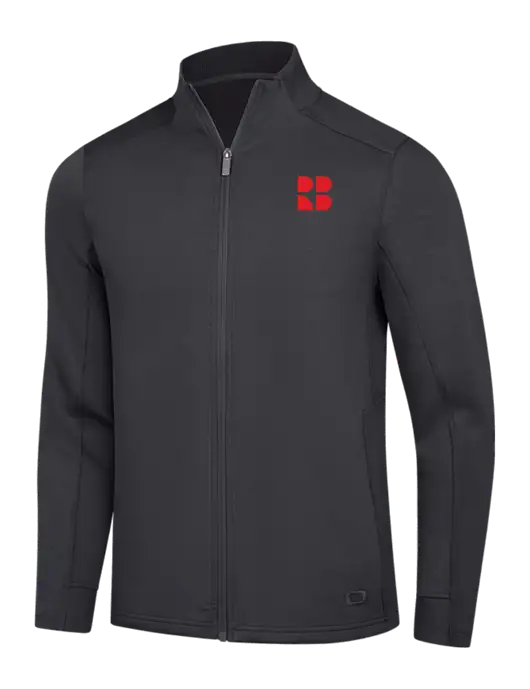 OGIO Dark Grey Transcend Full-Zip w/RB Logo