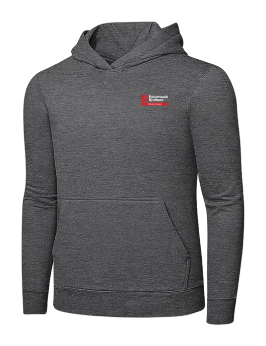 Graphite Heather 7.8. oz Ring Spun Hooded Sweatshirt w/Millwork Division