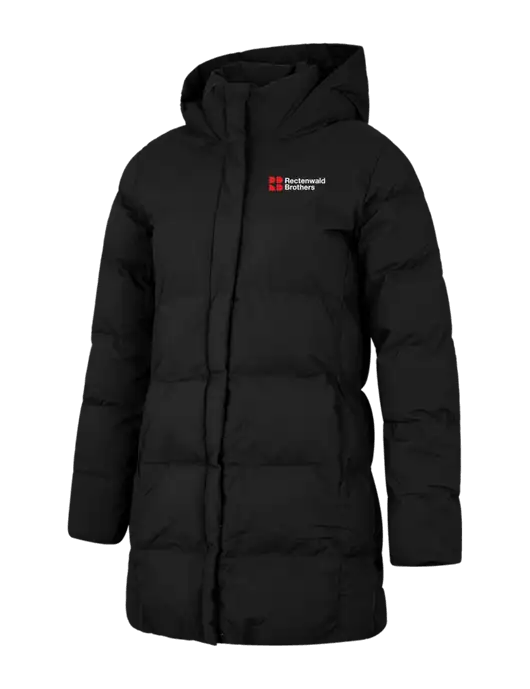Mercer+Mettle Womens Deep Black Puffy Parka  w/Rectenwald Brothers