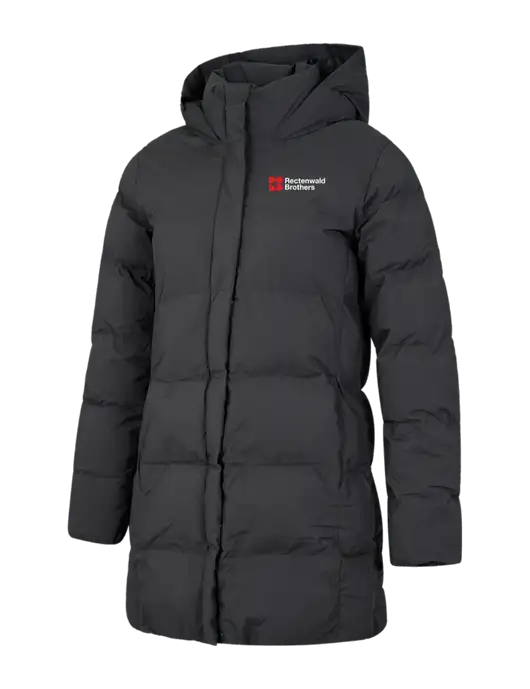 Mercer+Mettle Womens Dark Grey Puffy Parka  w/Rectenwald Brothers