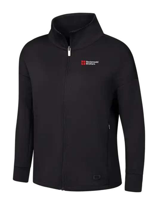 OGIO Womens Black Transcend Full-Zip w/Rectenwald Brothers