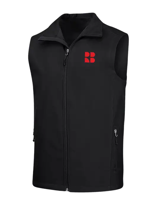 Black Core Soft Shell Vest w/RB Logo