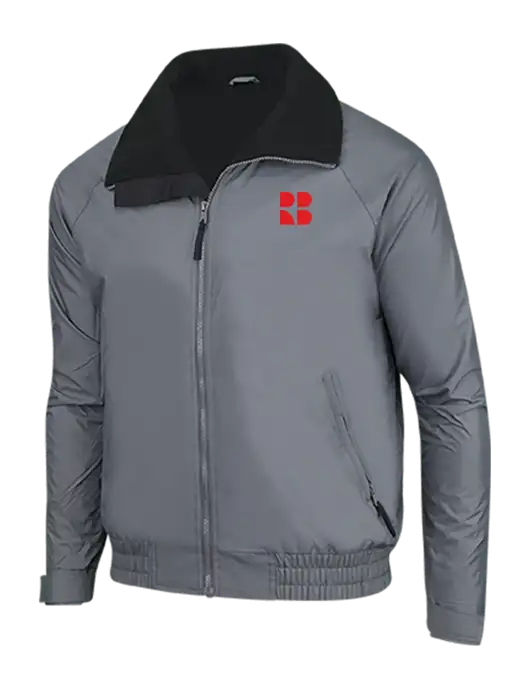 Dark Grey/Black Classic Competitor Jacket w/RB Logo