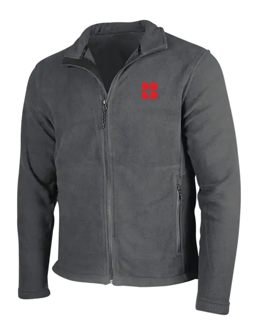 Dark Grey Fleece Jacket w/RB Logo
