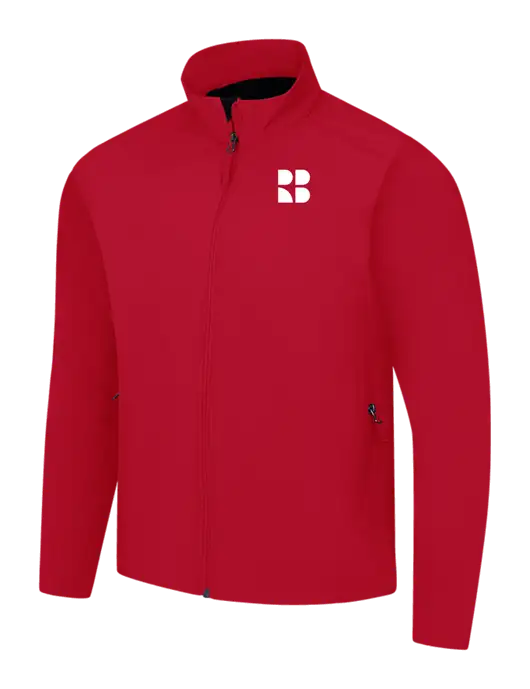 Red Core Soft Shell Jacket w/RB Logo