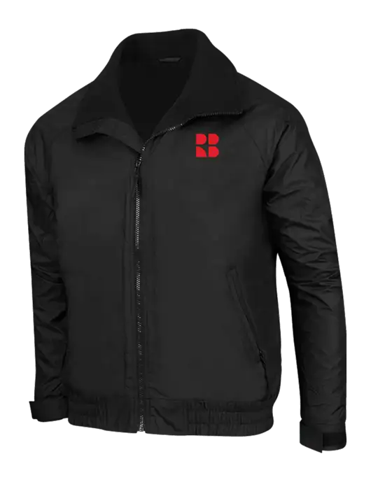 True Black/True Black Classic Competitor Jacket w/RB Logo