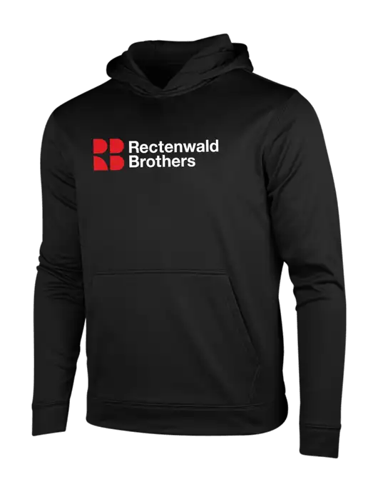 Black Fleece Sport-Wick Hooded Pullover w/Rectenwald Brothers
