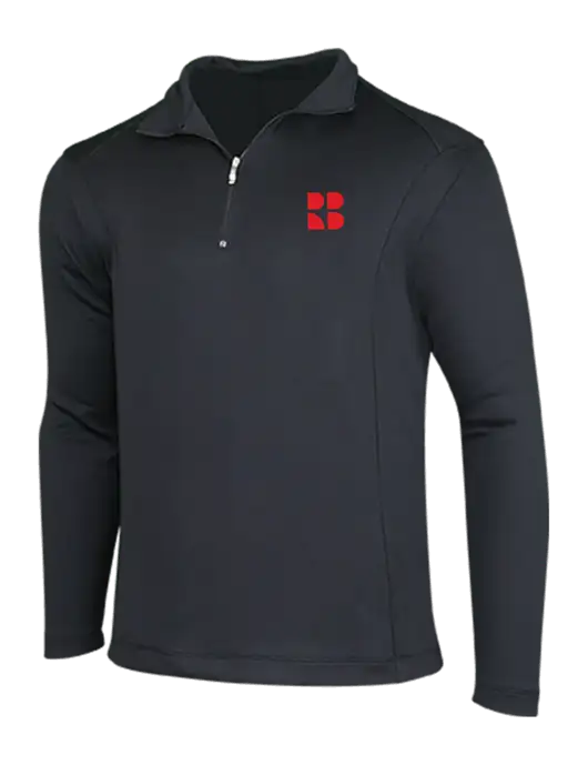 NIKE Black Sport Cover-Up w/RB Logo