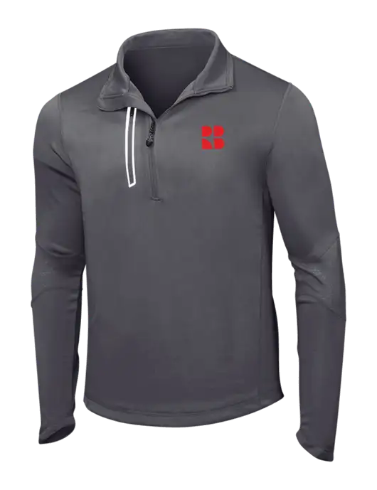 OGIO Gear Grey Endurance Fulcrum 1/4 Zip w/RB Logo
