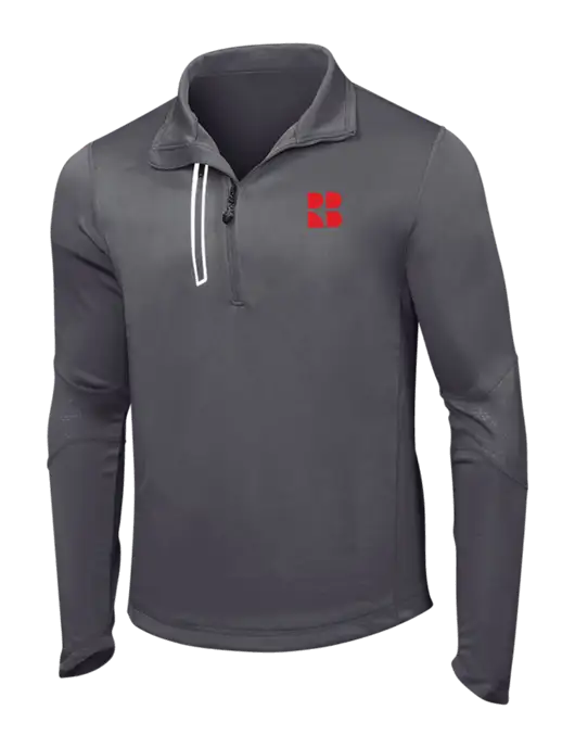 OGIO Gear Grey Endurance Fulcrum 1/4 Zip w/RB Logo