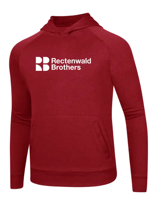 Tech True Red Fleece Hooded Sweatshirt w/Rectenwald Brothers