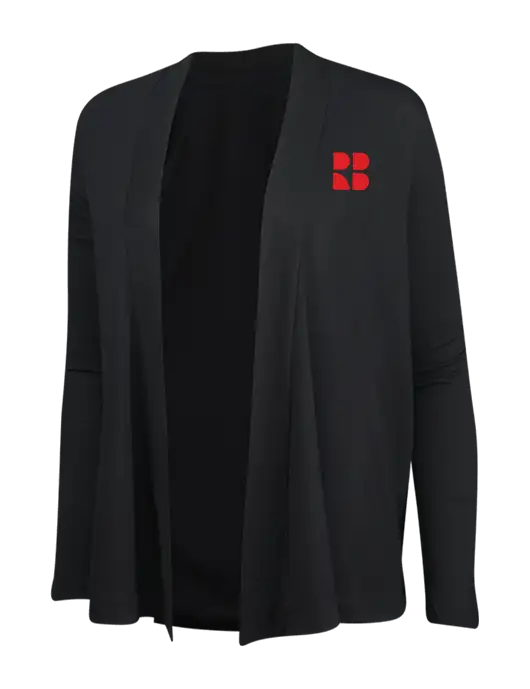 Black Womens Concept Cardigan w/RB Logo