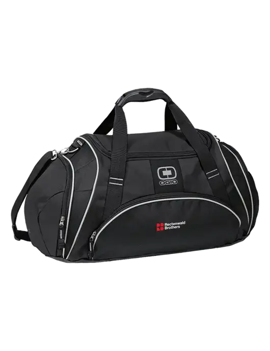 OGIO Black Crunch Duffel
 w/Rectenwald Brothers