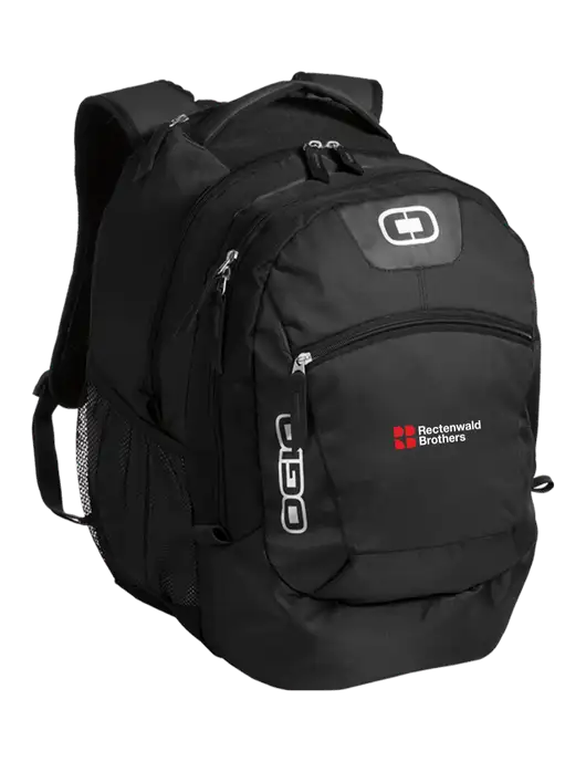 OGIO Black Rogue Pack
 w/Rectenwald Brothers