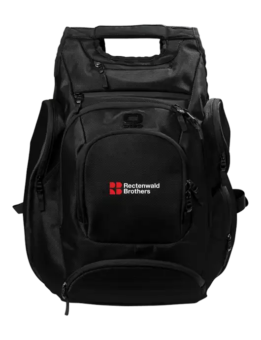 OGIO Blacktop Metro Ballistic Laptop Backpack w/Rectenwald Brothers