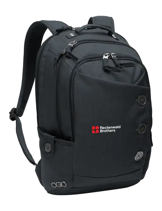 OGIO Storm Grey Ladies Melrose Pack w/Rectenwald Brothers