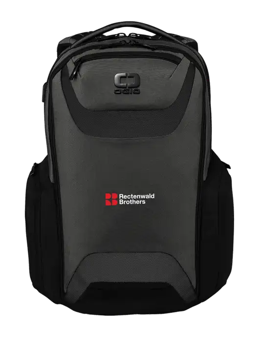 OGIO Tarmac Charcoal Connected Pack w/Rectenwald Brothers