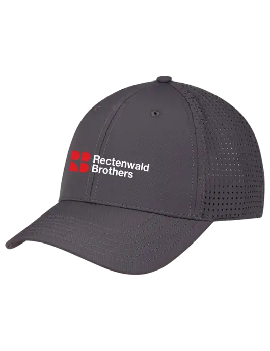 Charcoal Performance Stretchable Cap Hook & Loop w/Rectenwald Brothers