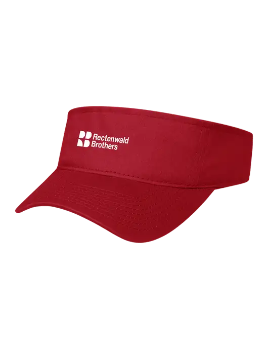 Red Cap Visor w/Rectenwald Brothers