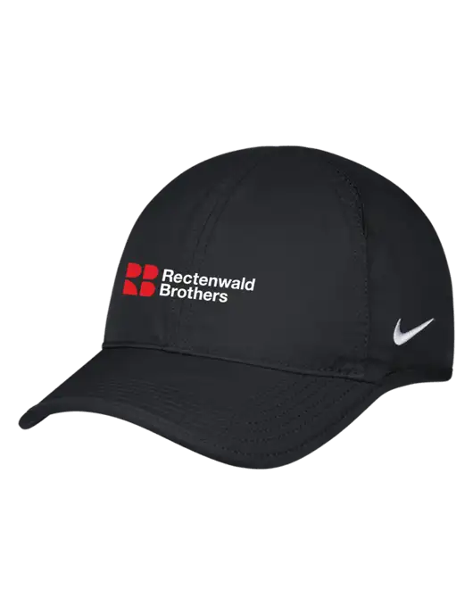 Nike Black Featherlight Cap w/Rectenwald Brothers