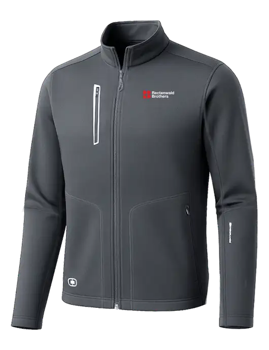 OGIO Dark Grey Endurance Fulcrum Full-Zip w/Rectenwald Brothers