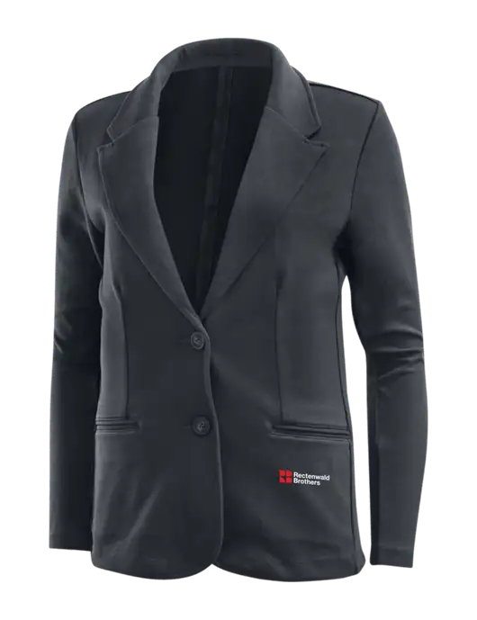 Charcoal Grey Womens Knit Blazer w/Rectenwald Brothers