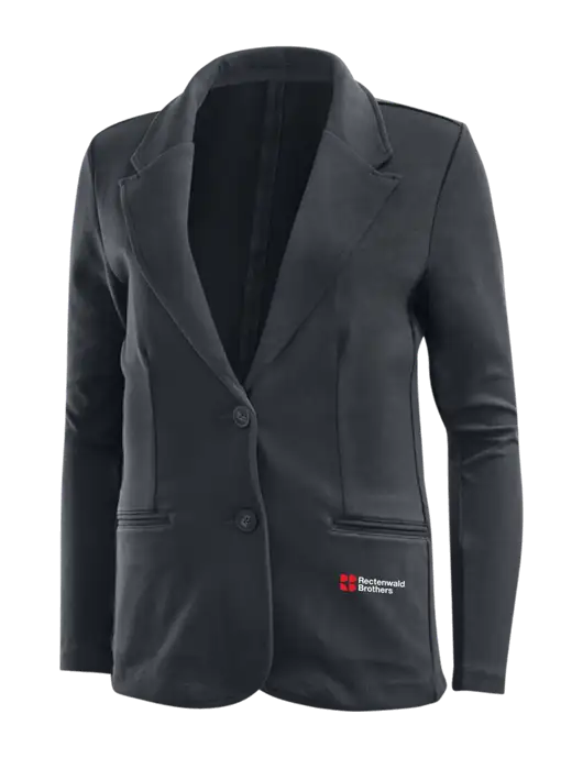 Charcoal Grey Womens Knit Blazer w/Rectenwald Brothers