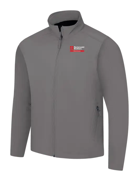 Medium Grey Core Soft Shell Jacket w/Millwork Division