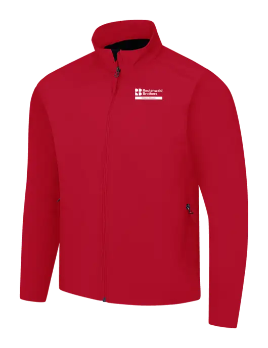 Red Core Soft Shell Jacket w/Millwork Division