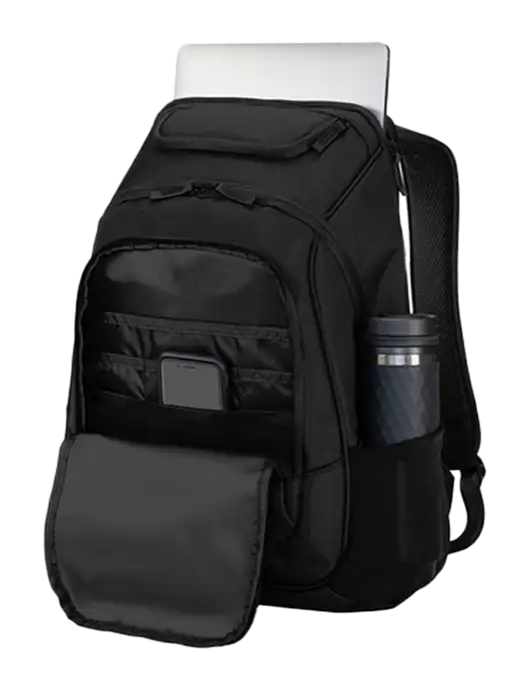Executive Black Laptop Backpack w/Rectenwald Brothers
